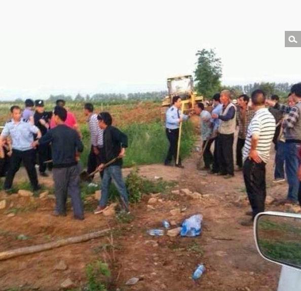 山西夏县征地引暴力冲突60人伤